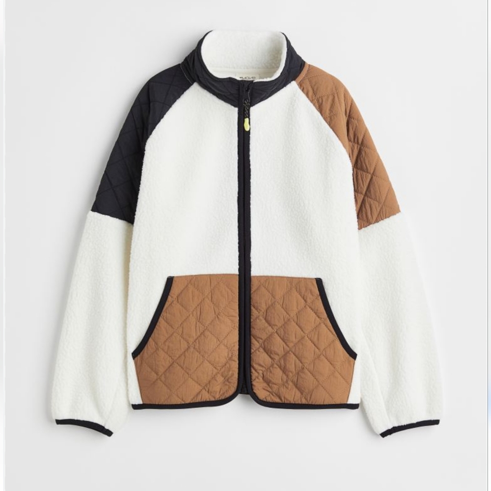 H&M | Teddy Sports Jacket. Long Sleeves |Boy's Sz 6-7US. No flaws.